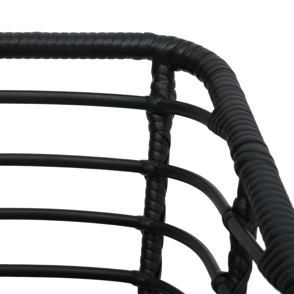 VidaXL Tuinstoelen (2 st) Zwart Rattan + Kussens -35%