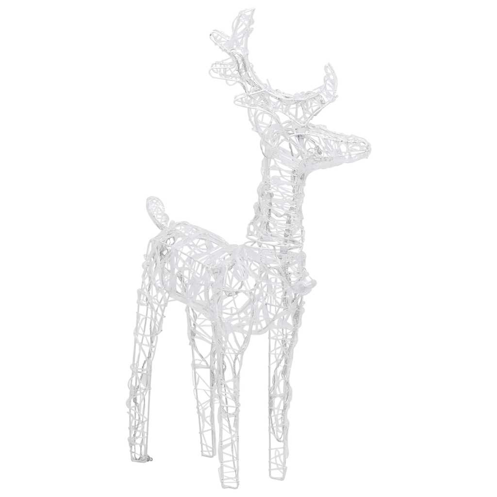 Kerst Rendier & Slee Decoratie 130cm - 35% Korting!