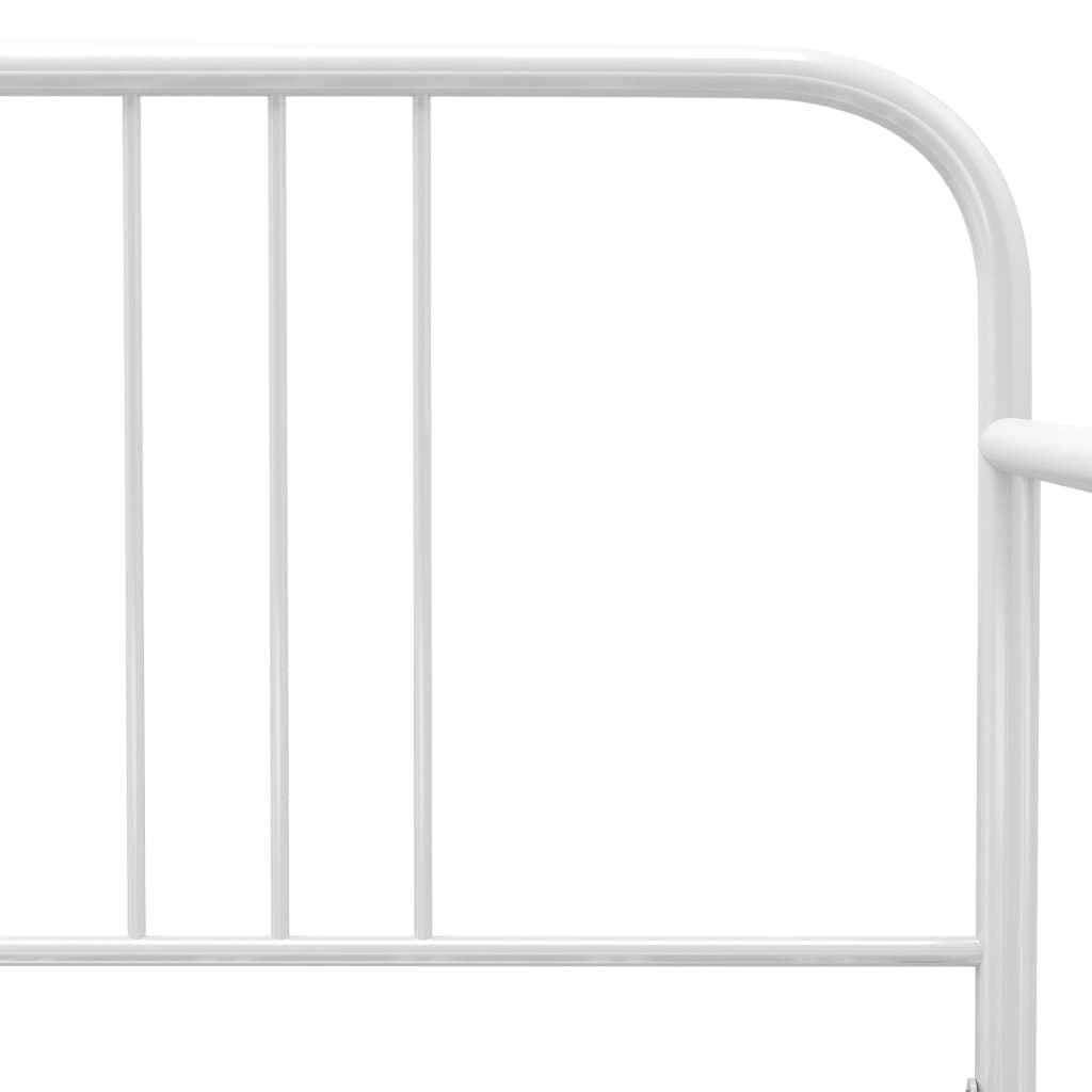 vidaXL Uittrekbare Slaapbank Wit 90x200 cm - 35% Korting!