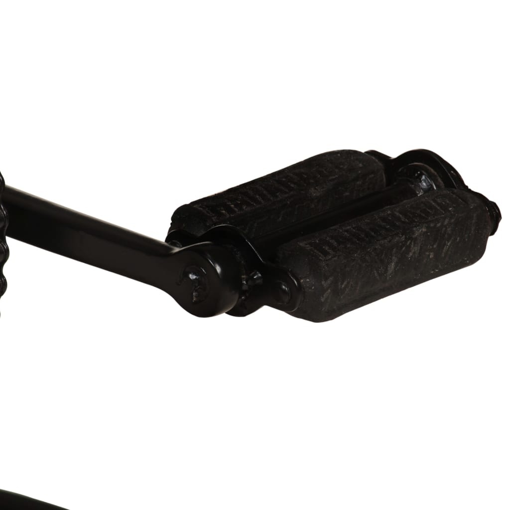 VidaXL Barkrukken (2x) Leer Zwart/Bruin -35%!