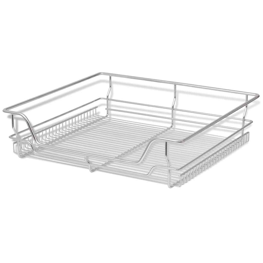 VidaXL Draadmanden 60cm (2 stuks) - 41% Korting!