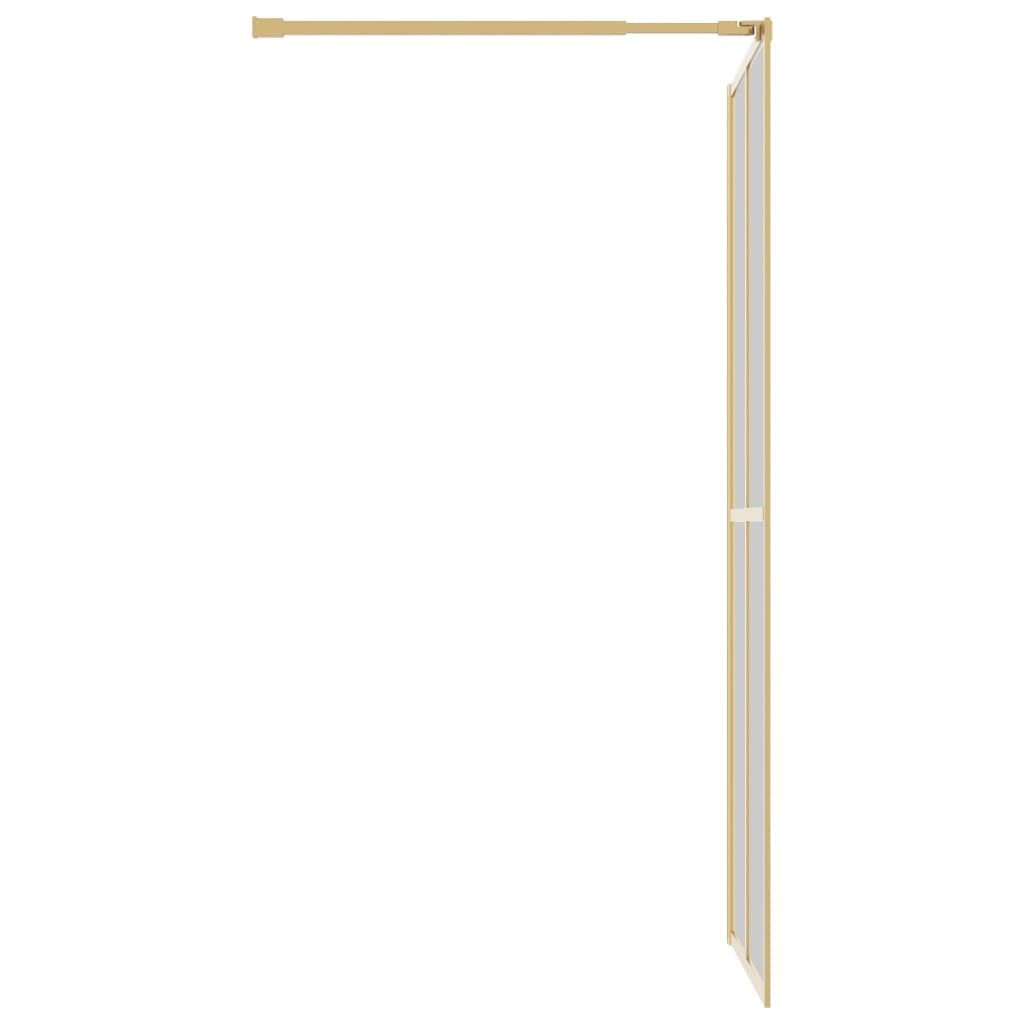 Inloopdouchewand 90x195cm Goud - 42% Korting!
