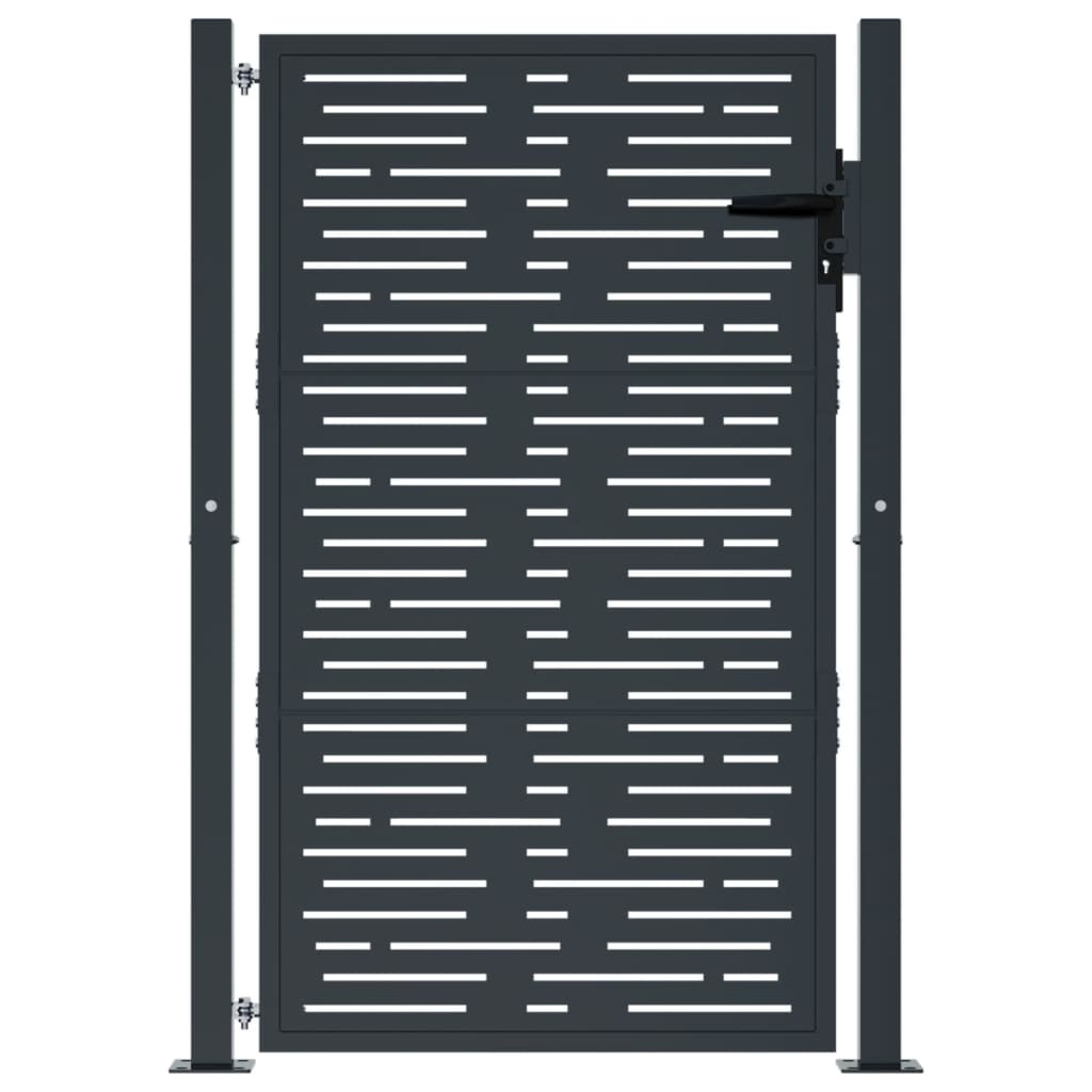 vidaXL Poort 105x155cm Antraciet - 41% Korting!