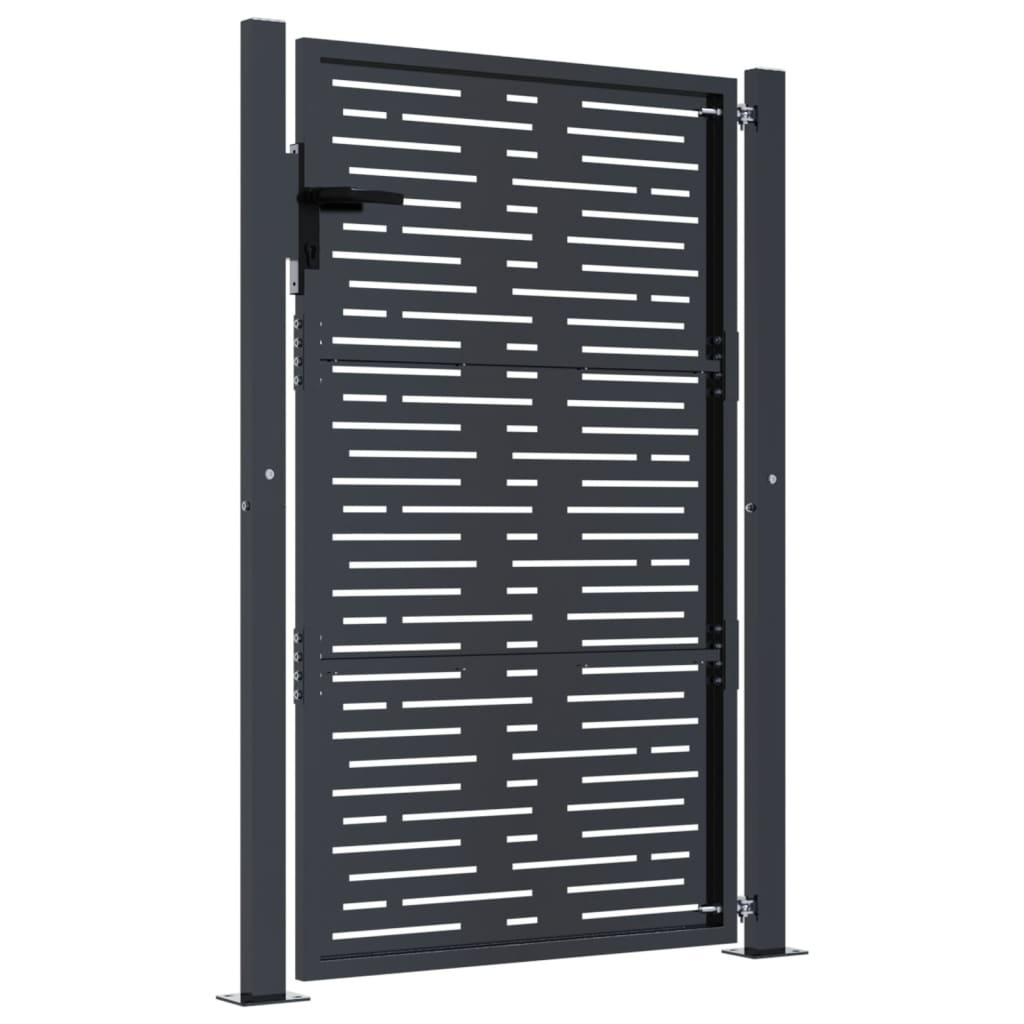 vidaXL Poort 105x155cm Antraciet - 41% Korting!