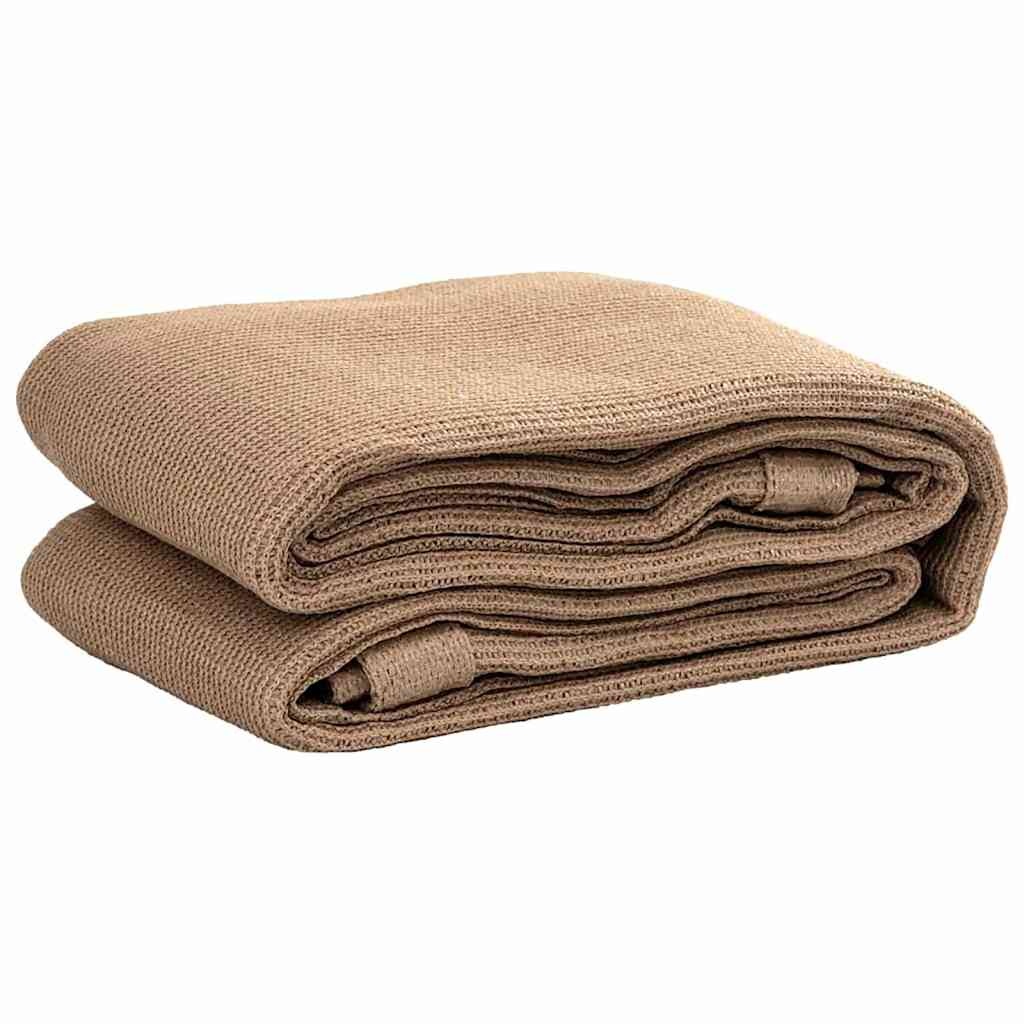 Tenttapijt 400x400cm Taupe - 42% Korting! Nieuwstaat