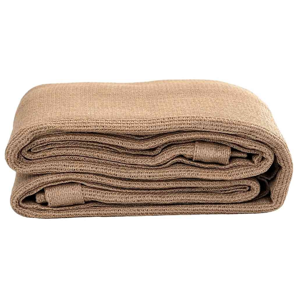 Tenttapijt 400x400cm Taupe - 42% Korting! Nieuwstaat