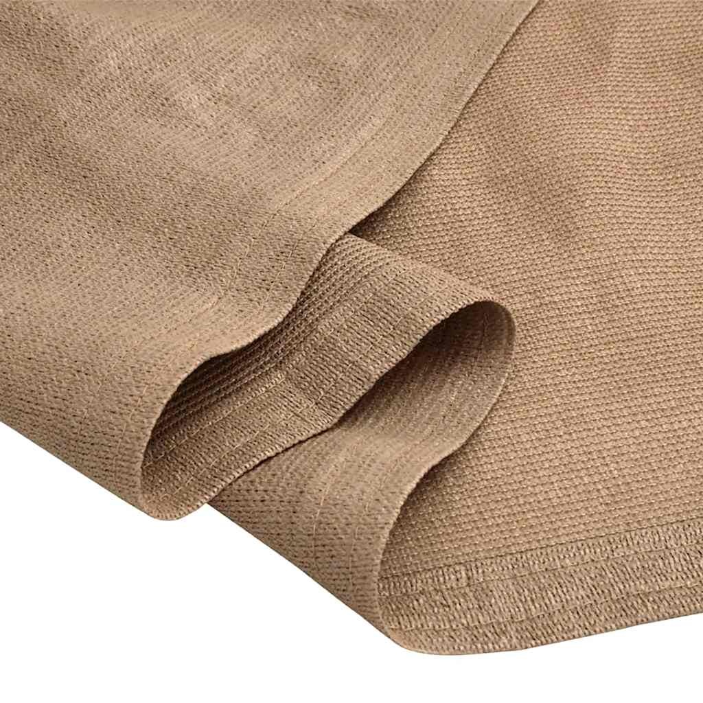 Tenttapijt 400x400cm Taupe - 42% Korting! Nieuwstaat