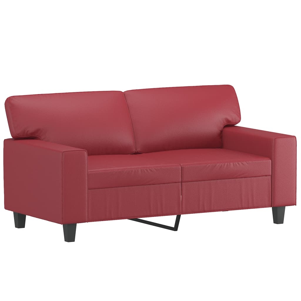 vidaXL Tweezitsbank Wijnrood - 60% Korting! Krasje, Topdeal!