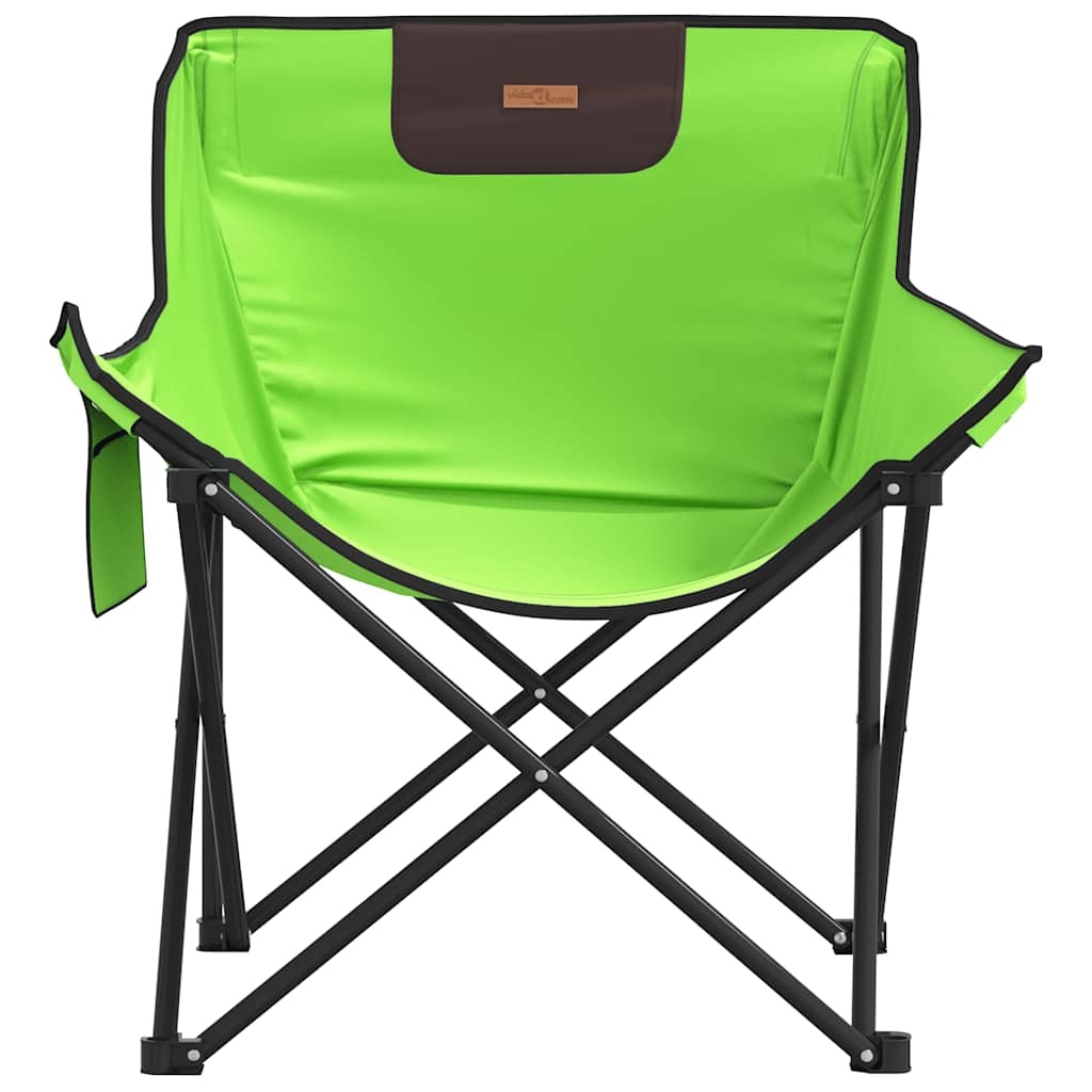 vidaXL Campingstoelen 2x Groen - Inklapbaar - 35% Korting!