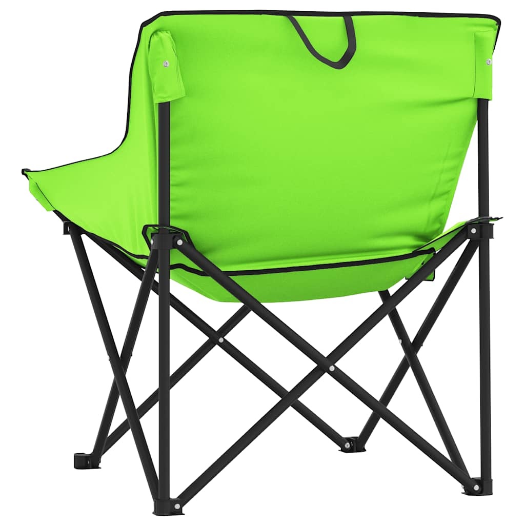 vidaXL Campingstoelen 2x Groen - Inklapbaar - 35% Korting!