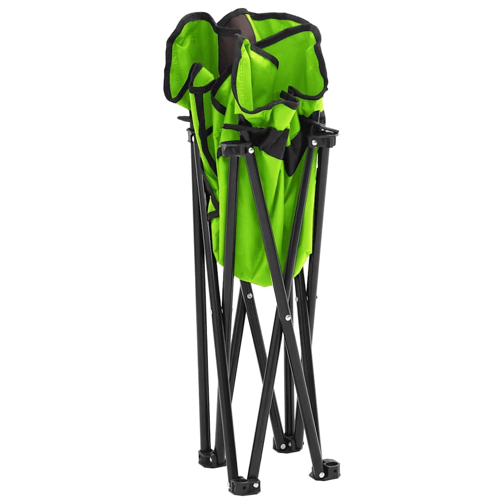 vidaXL Campingstoelen 2x Groen - Inklapbaar - 35% Korting!