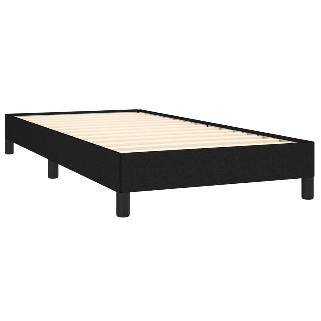 Bedframe 90x200 Zwart Stof - ZONDER Matras - 35% Korting!