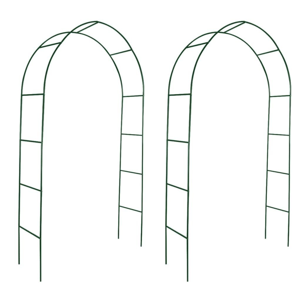 vidaXL Tuinbogen (2 st.) - Donkergroen - 35% Korting!