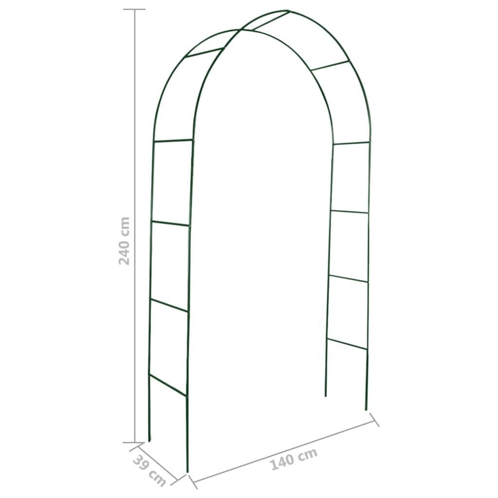 vidaXL Tuinbogen (2 st.) - Donkergroen - 35% Korting!