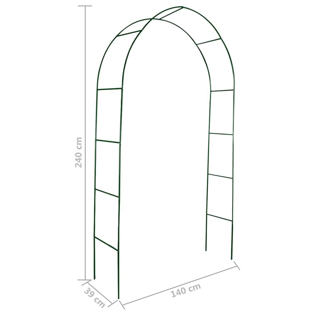 vidaXL Tuinbogen (2 st.) - Donkergroen - 35% Korting!