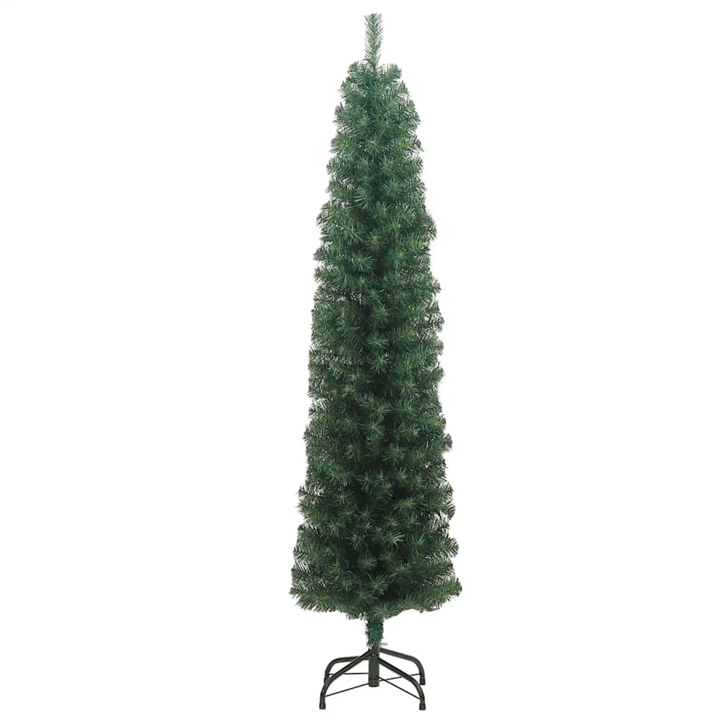 Kunstkerstboom Smal 180cm Groen - 35% Korting!