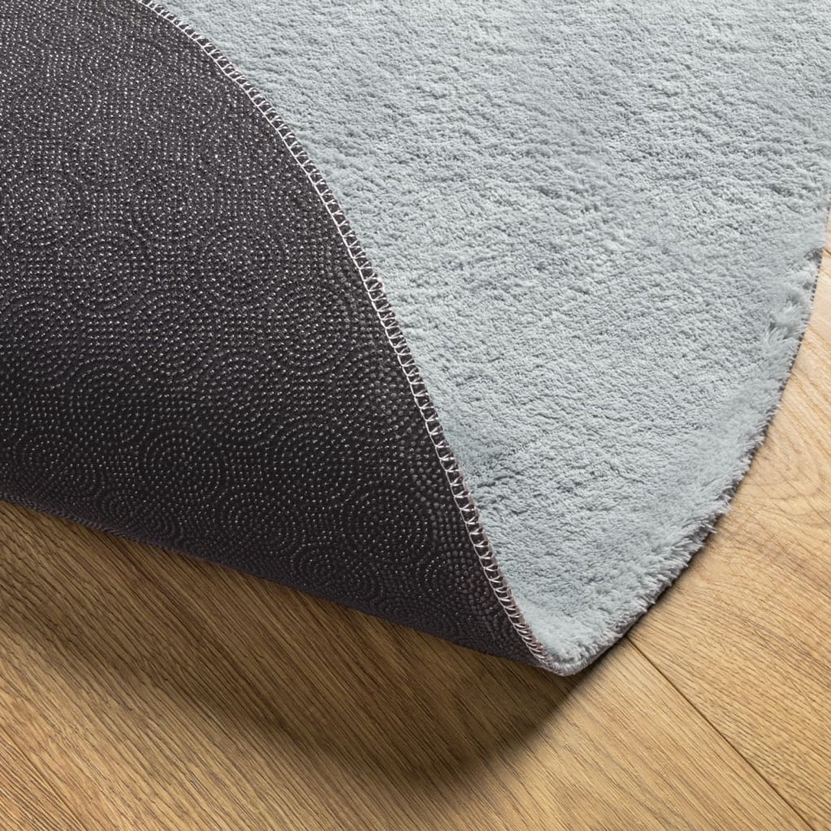 vidaXL Blauw Rond Vloerkleed Ø100cm - 62% Korting!