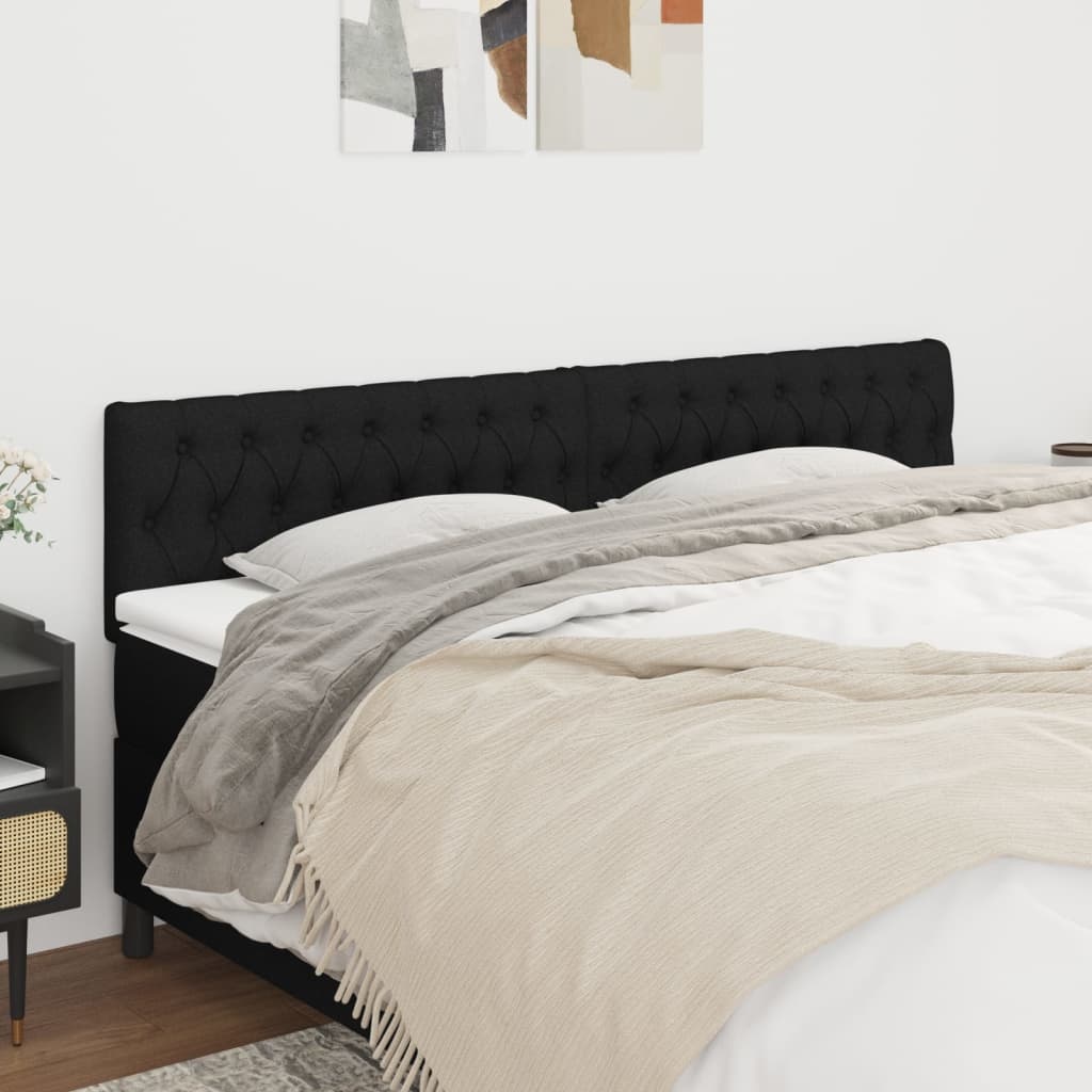 2 vidaXL Hoofdborden Zwart 100cm - 42% Korting!