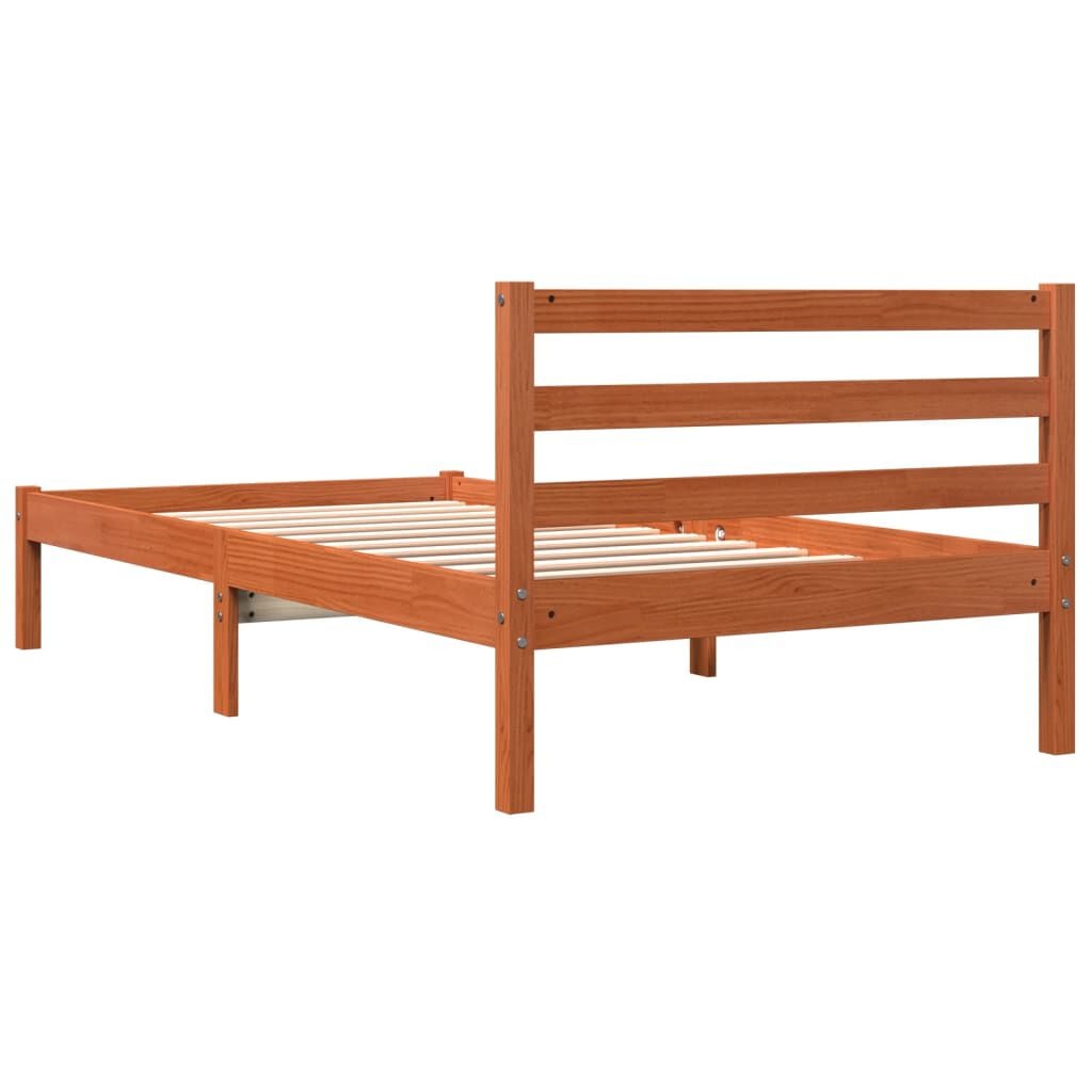 Grenen Bedframe 90x190 Wasbruin - 57% Korting!