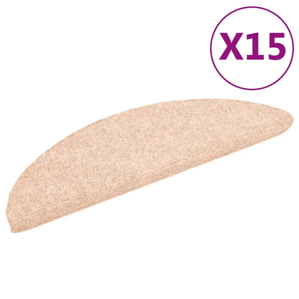 Trapmatten Crème (15 stuks) - Zelfklevend - 35% Korting!