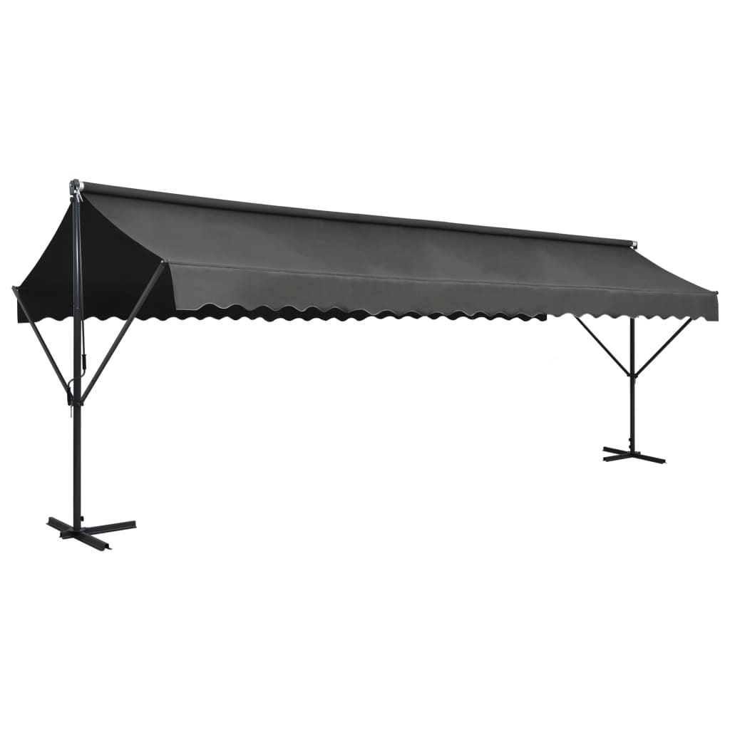 VidaXL Luifel 600x300 cm Antraciet - 35% Korting!