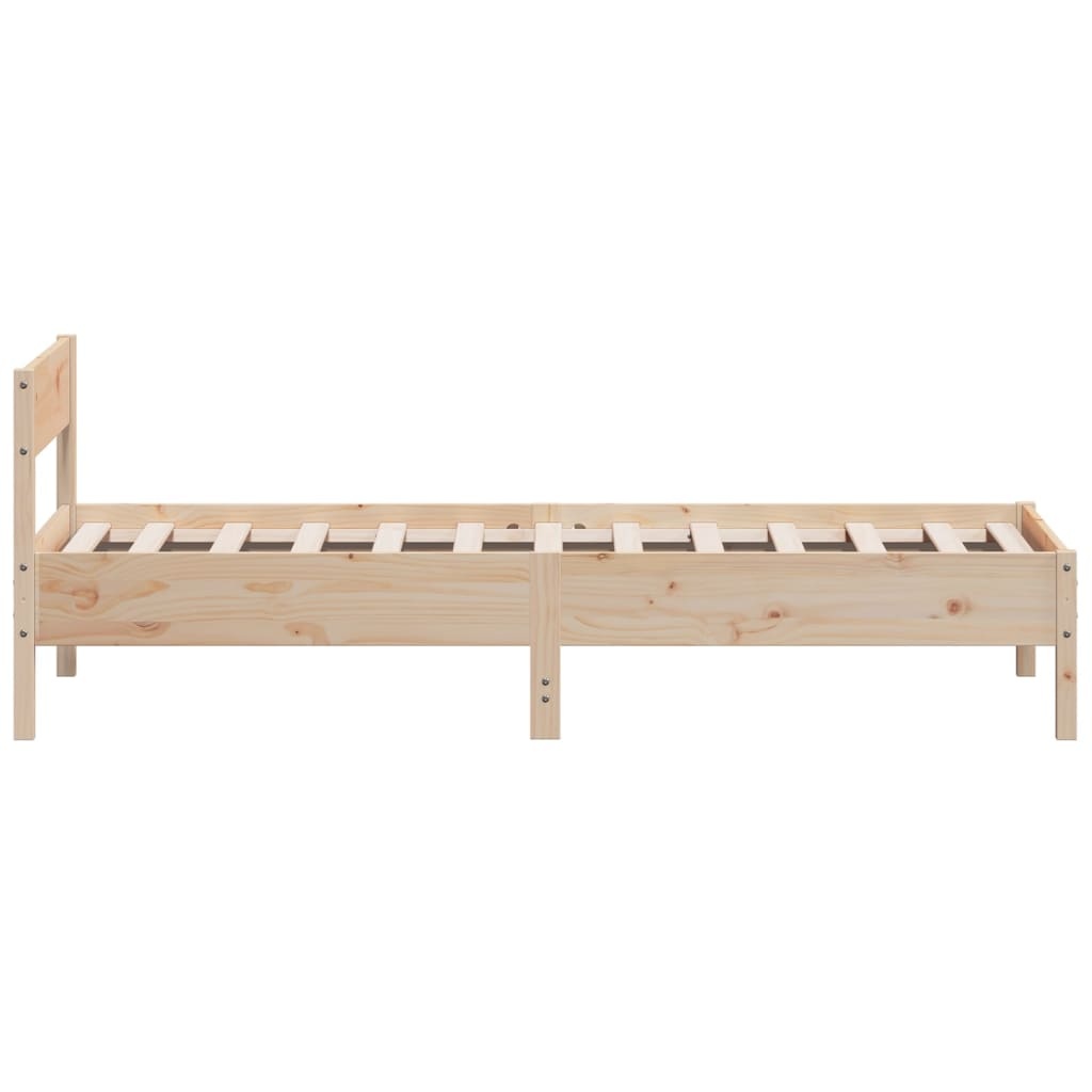Grenen Bedframe 90x190cm - NU 53% Korting! (Zonder Matras)