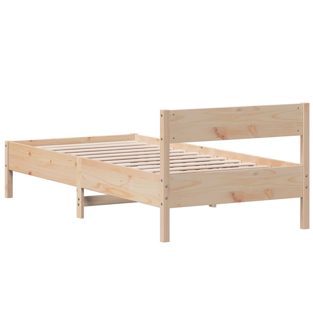Grenen Bedframe 90x190cm - NU 53% Korting! (Zonder Matras)