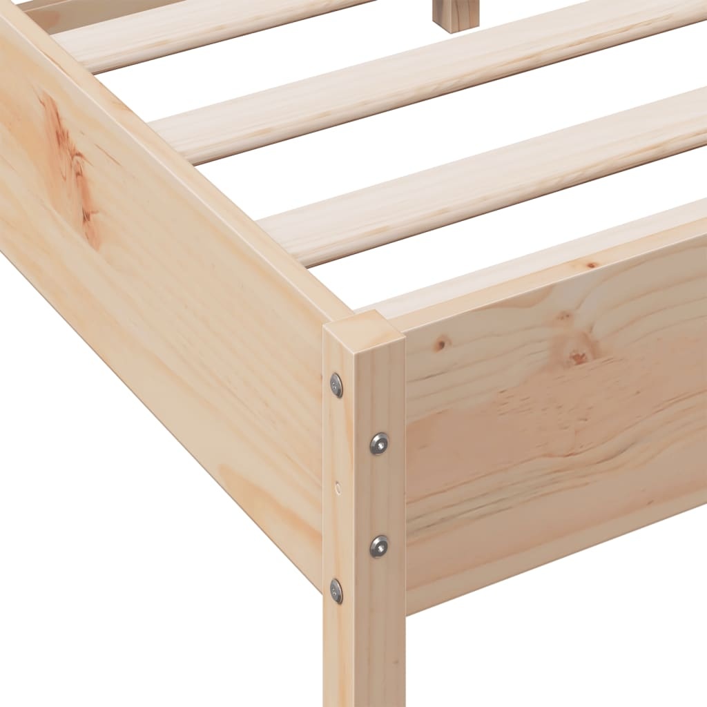 Grenen Bedframe 90x190cm - NU 53% Korting! (Zonder Matras)