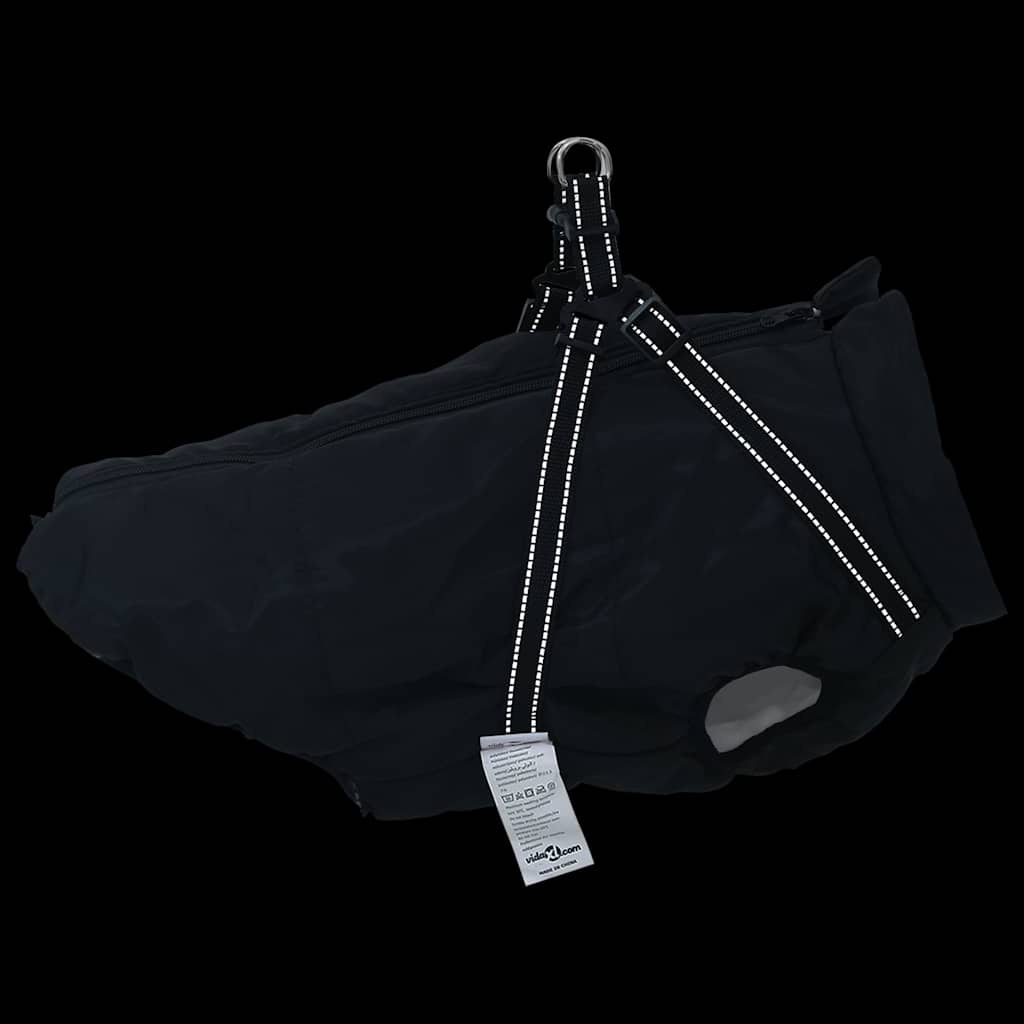 VidaXL Hondenjas met Harnas Zwart L48 - 35% Korting!