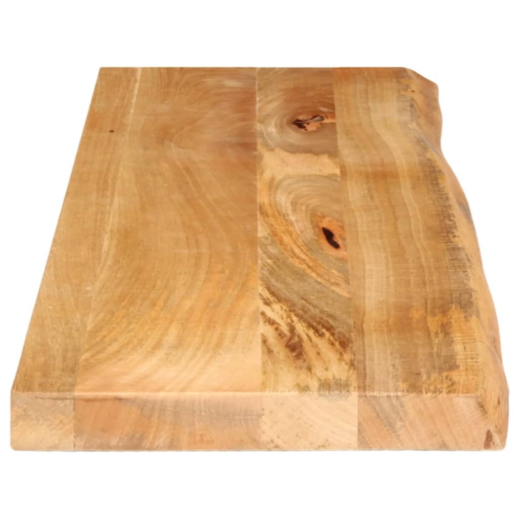 VidaXL Tafelblad Mango 100x40cm Natuurlijke Rand - 41% Korting!