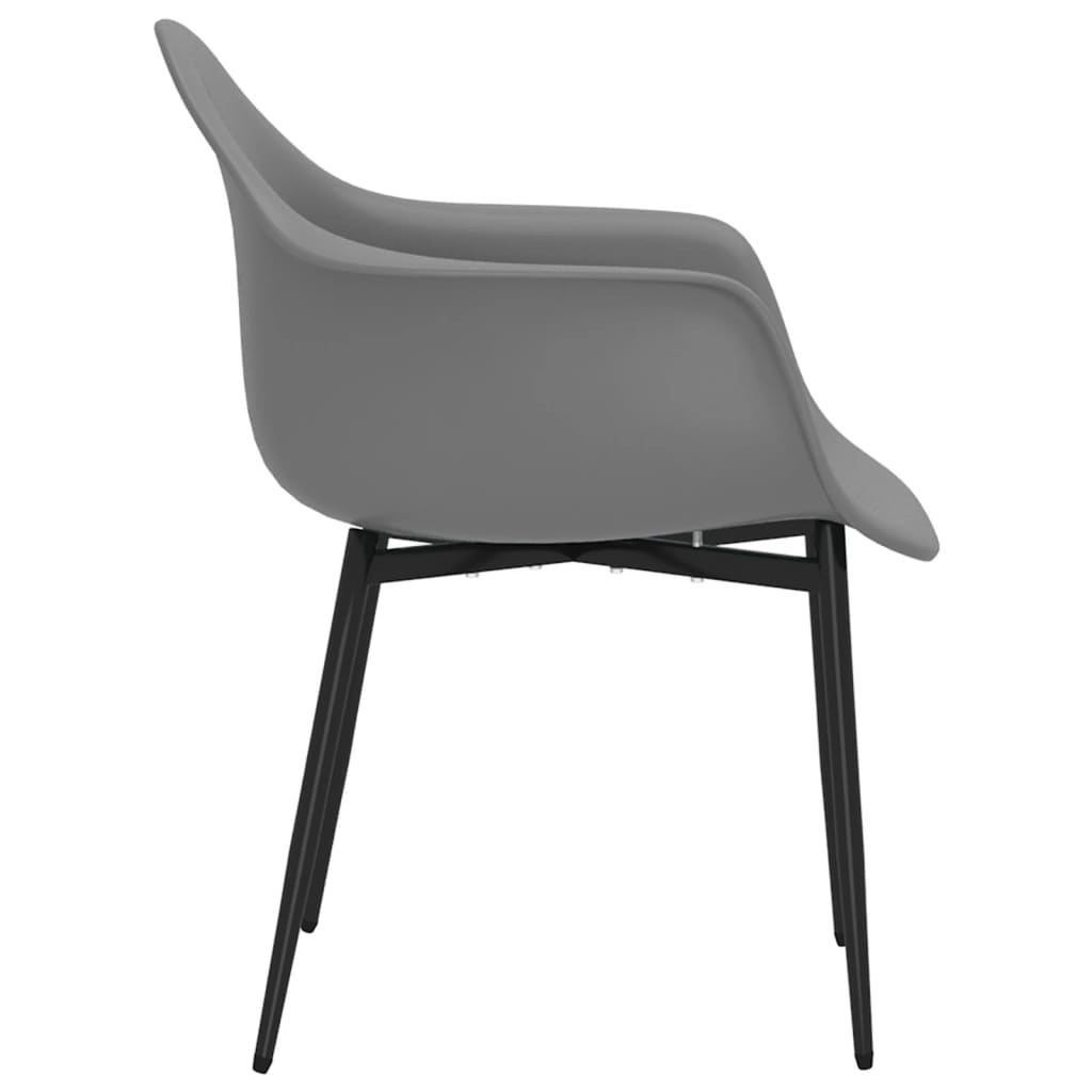 Eetkamerstoelen (4x) Grijs - 35% Korting! Nieuwstaat
