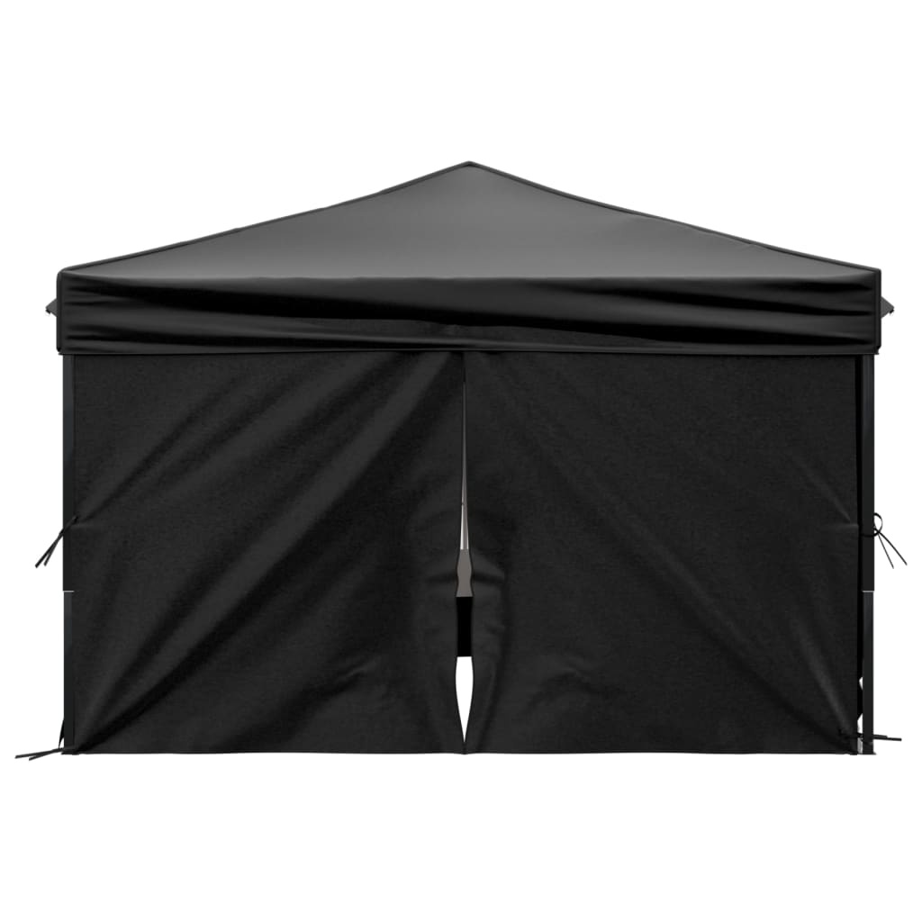 Partytent Inklapbaar 3x3m Zwart - 45% Korting!