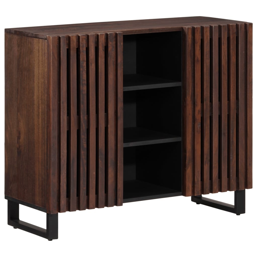 vidaXL Dressoir Mangohout Bruin 90cm - 35% Korting!
