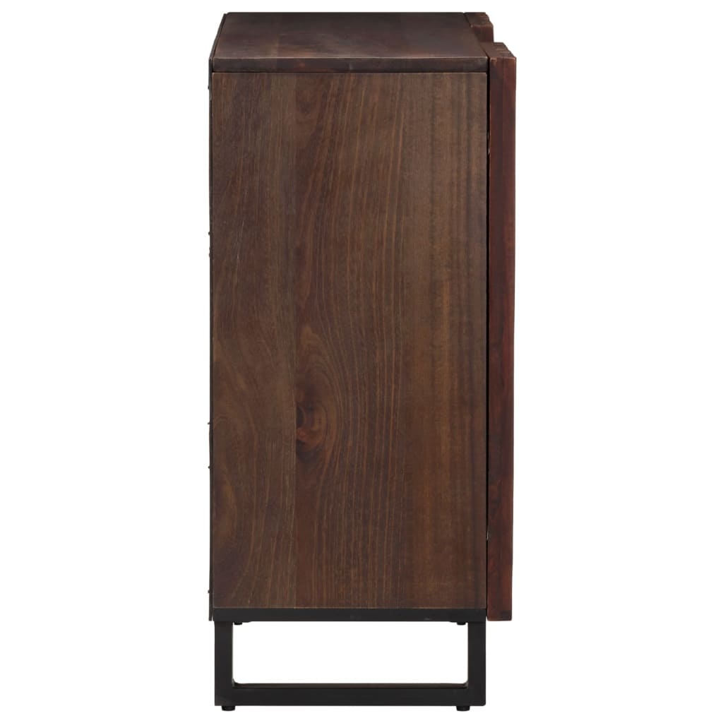 vidaXL Dressoir Mangohout Bruin 90cm - 35% Korting!