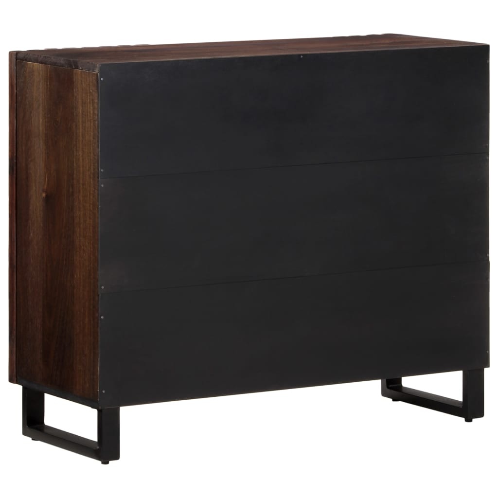 vidaXL Dressoir Mangohout Bruin 90cm - 35% Korting!
