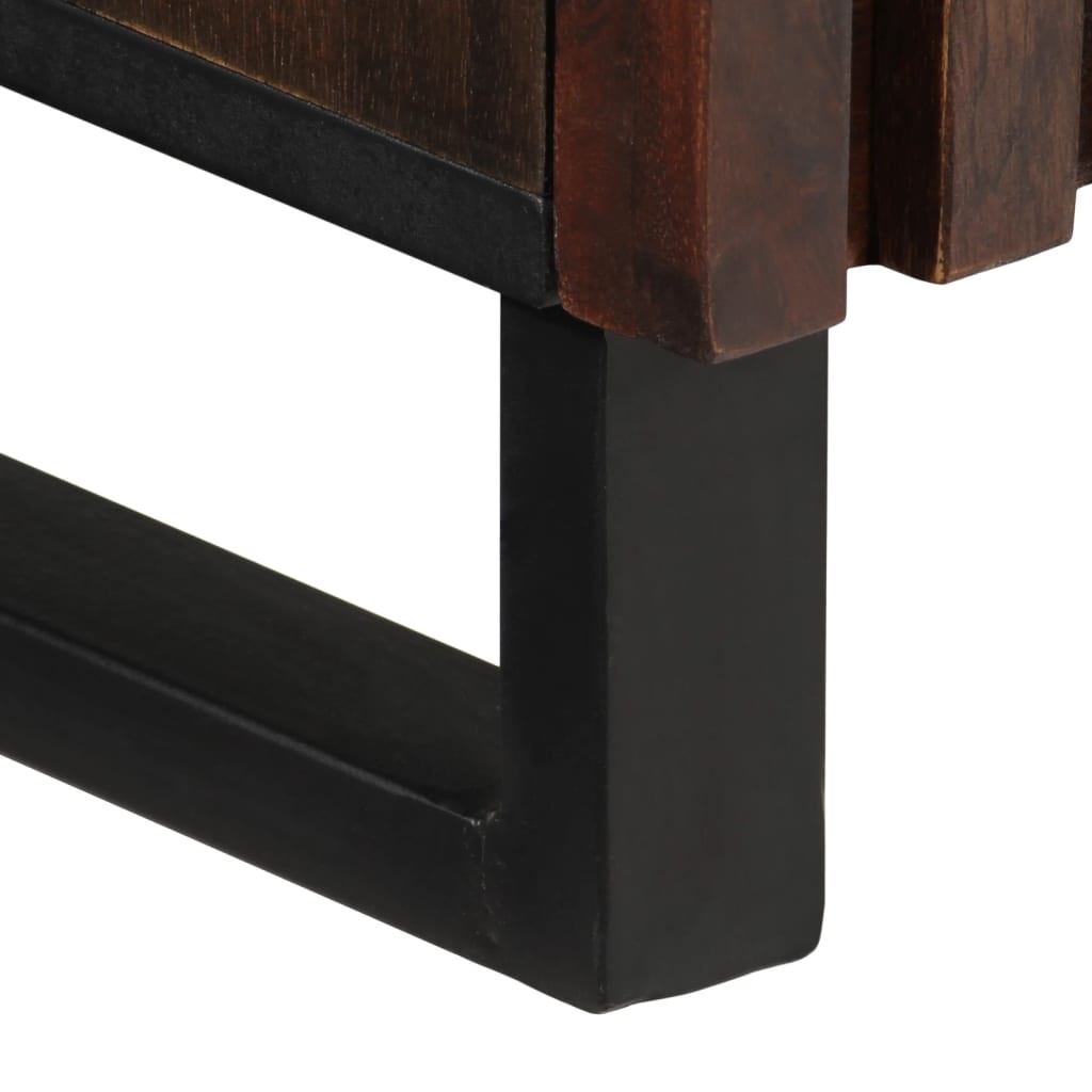 vidaXL Dressoir Mangohout Bruin 90cm - 35% Korting!