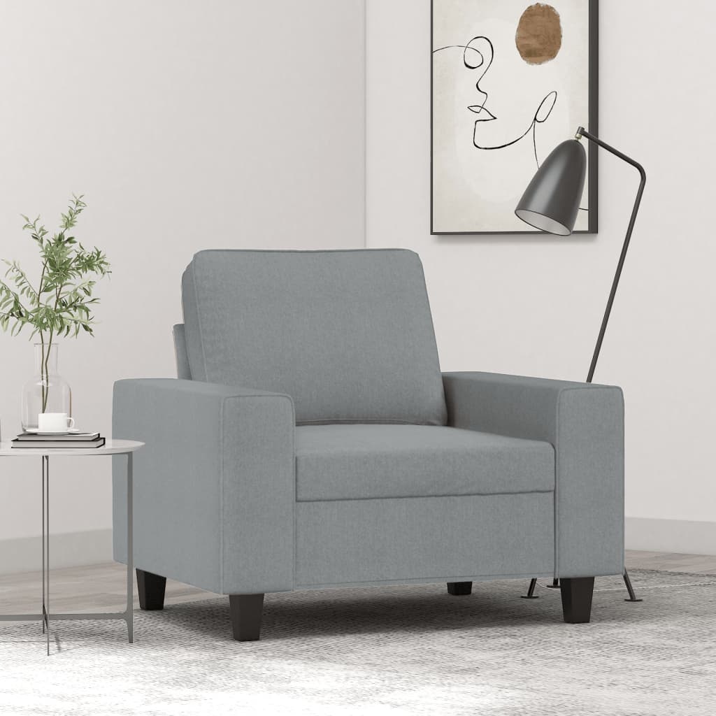 vidaXL Fauteuil Lichtgrijs - 35% Korting! - Retourdeal