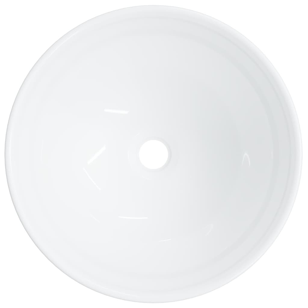 VidaXL Keramische Wasbak 28x28x10 cm Wit - 35% Korting!