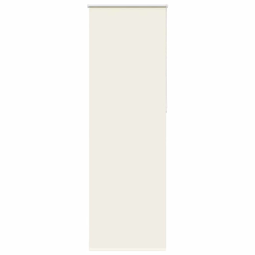 vidaXL Verduisterend Rolgordijn 65x230cm Gebroken Wit - 35% Korting!