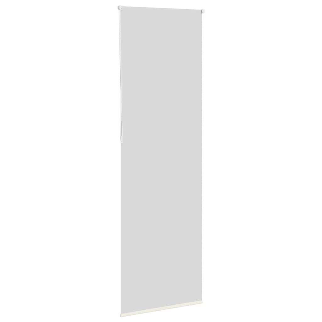 vidaXL Verduisterend Rolgordijn 65x230cm Gebroken Wit - 35% Korting!