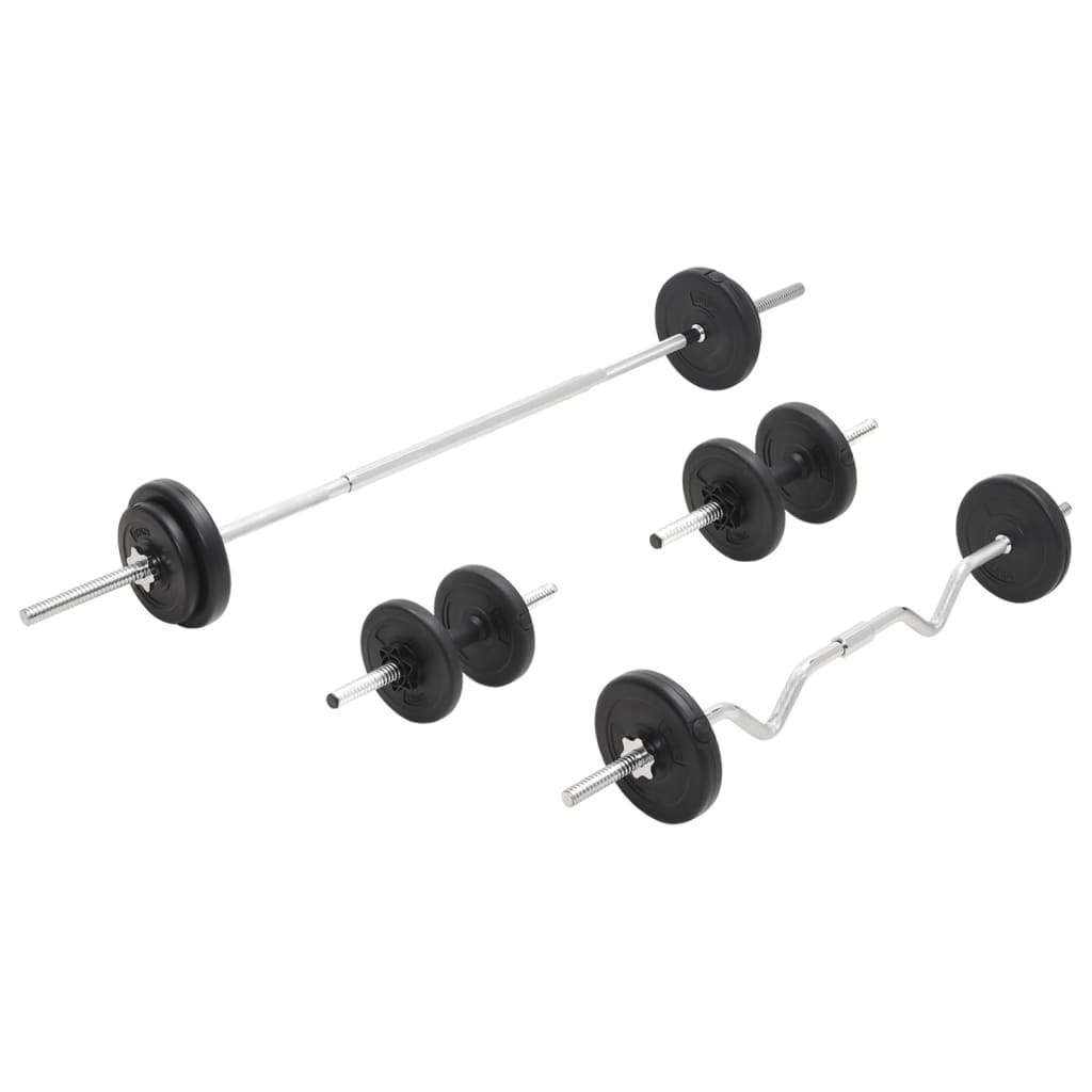 VidaXL Halterset 30kg - 45% Korting! Topdeal!