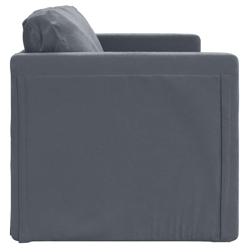 vidaXL 2-in-1 Slaapbank Donkergrijs -35% Korting!