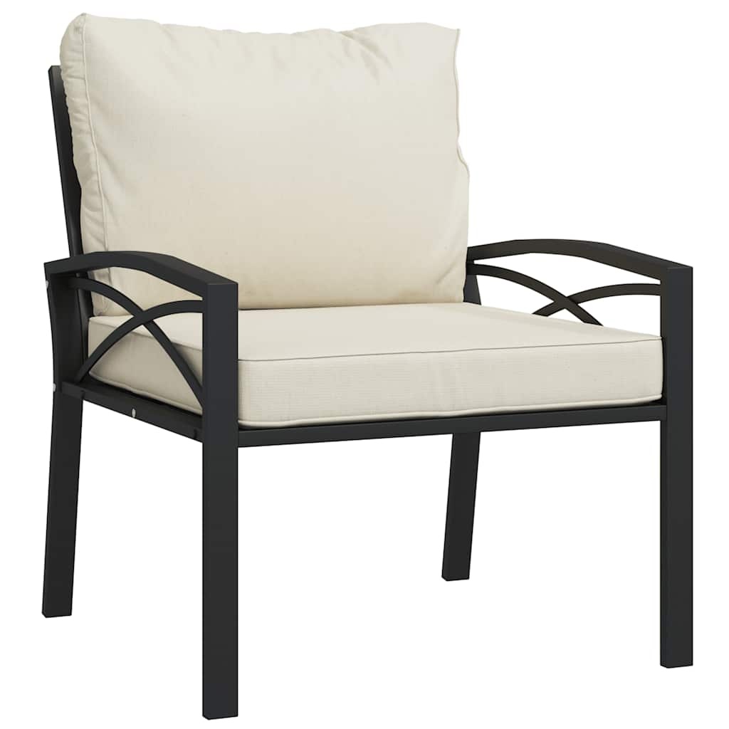 VidaXL Tuinstoelen 2 st Zandkleurig - 35% Korting!