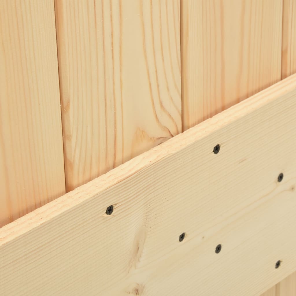 Grenen Deur 90x210cm - Massief Hout - 45% Korting!