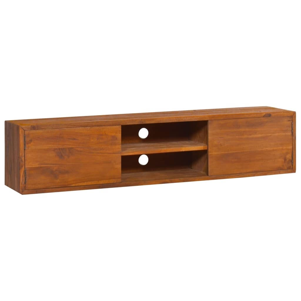 vidaXL TV Meubel Teakhout 135cm - 35% Korting!