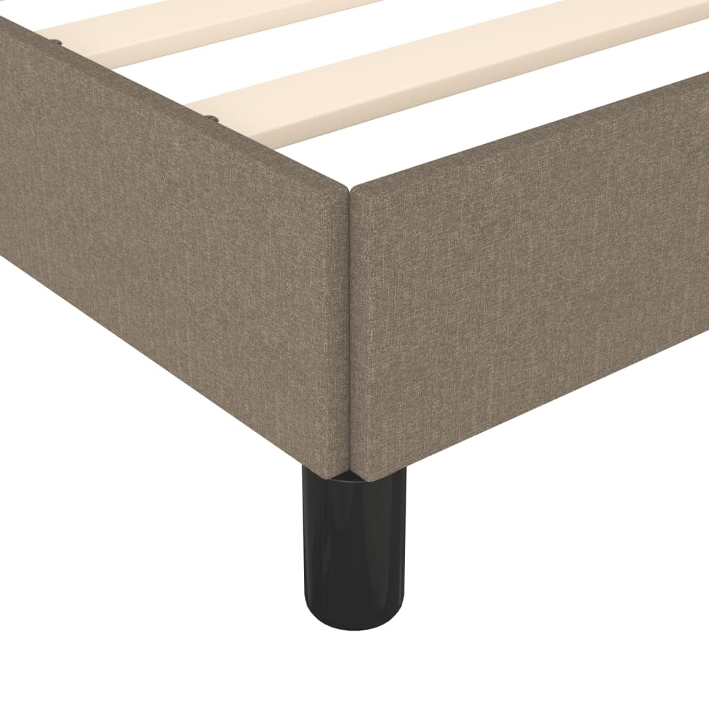 VidaXL Bedframe 160x200 Taupe - Zo Goed Als Nieuw! -35%