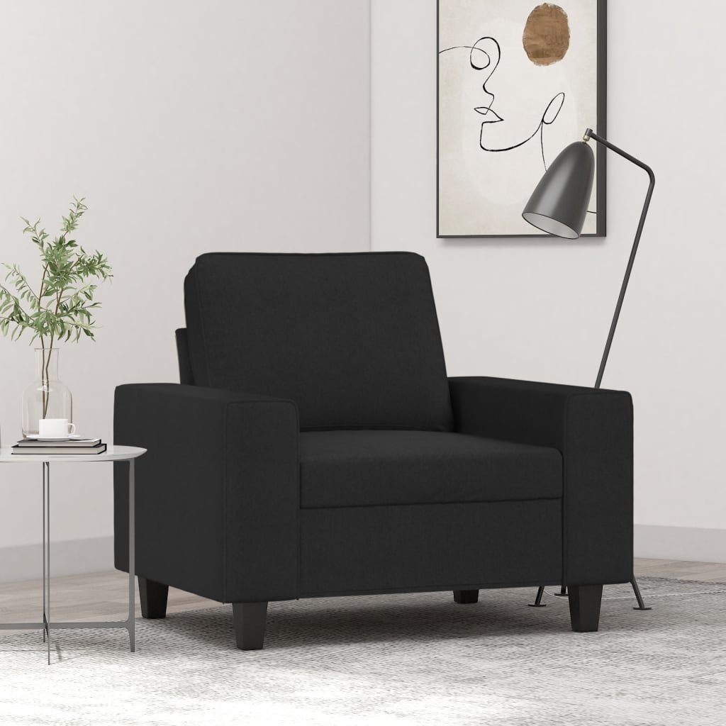 vidaXL Fauteuil Zwart - 60cm - 35% Korting!