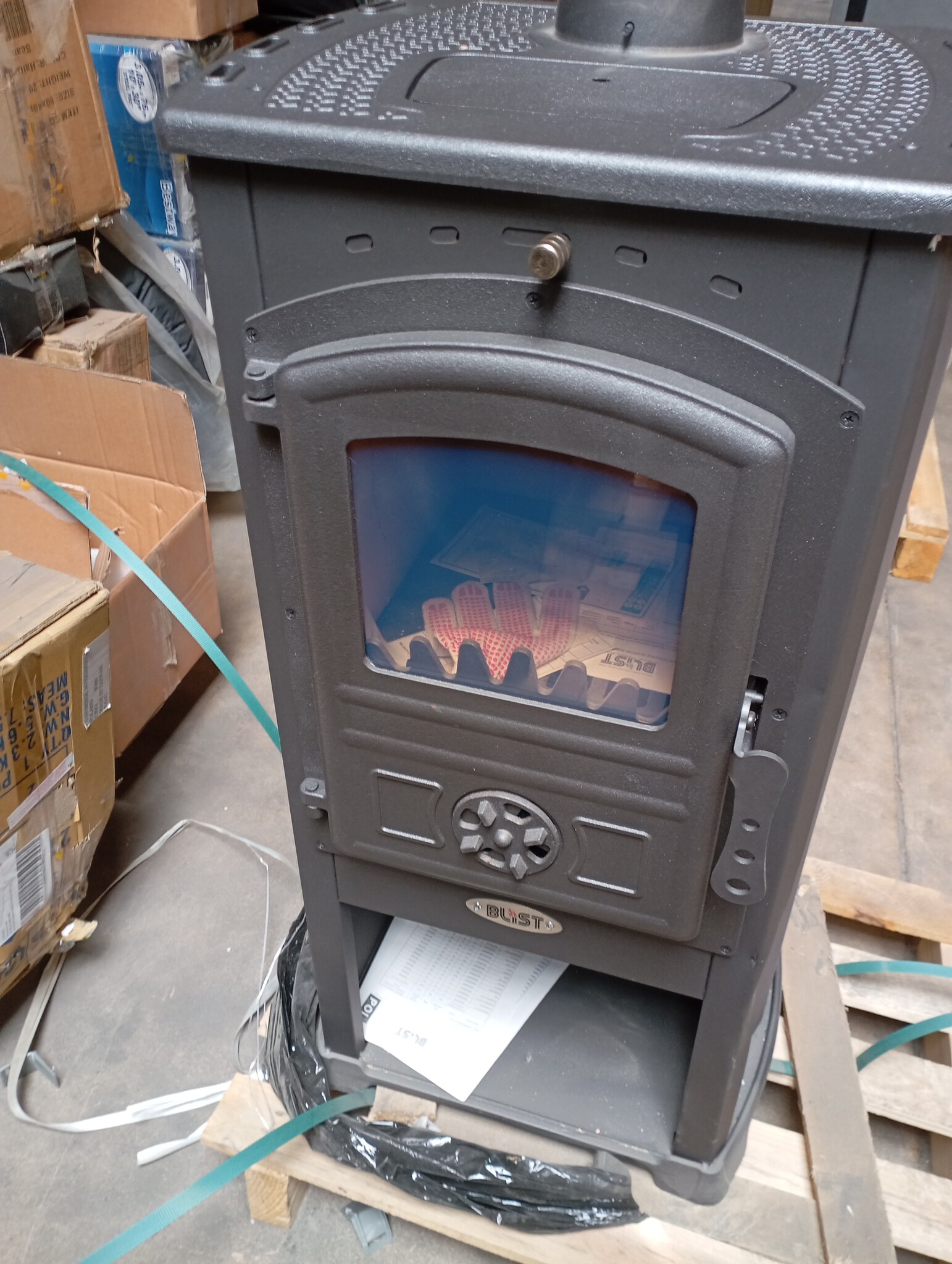 Houtkachel 12kW - Energielabel A - 66% Korting! (Deuk/Krassen)