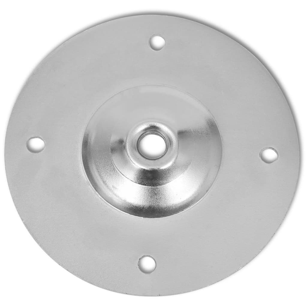 VidaXL Tafelpoten Telescopisch Chroom (71-110cm) - 35% Korting!