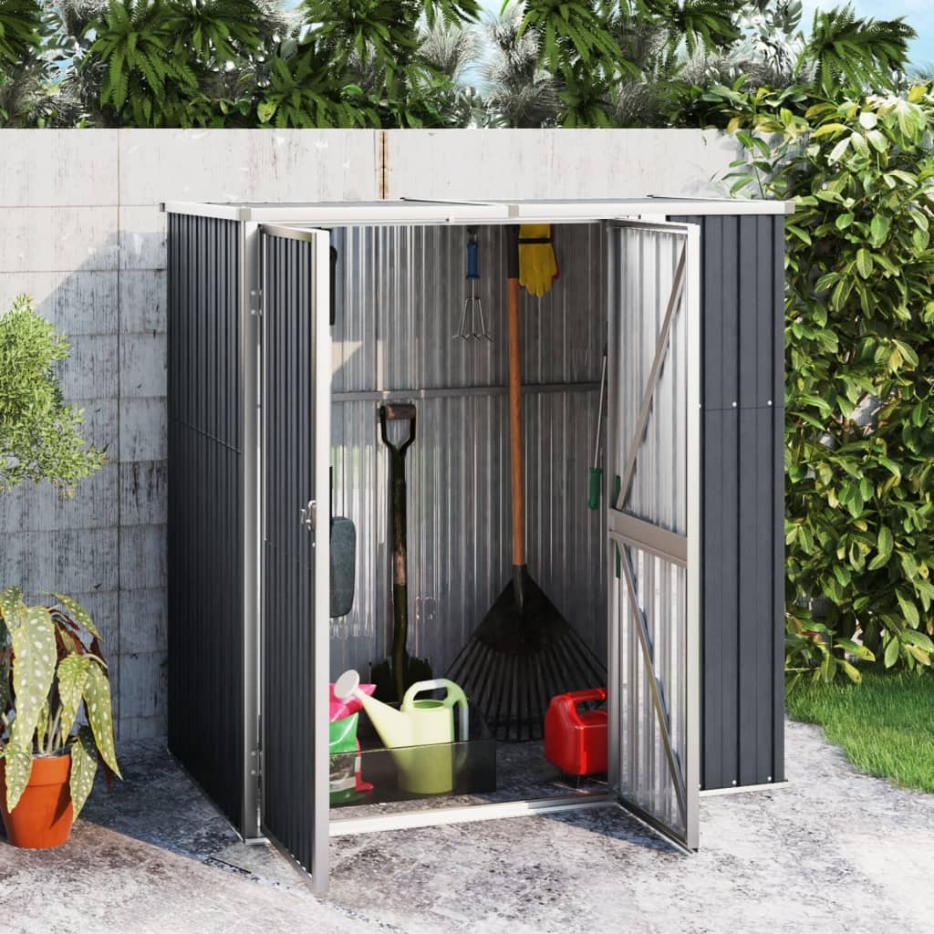 vidaXL Tuinschuur Antraciet - 161x89x161cm - 35% Korting!